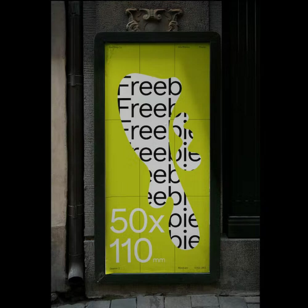 Free Poster Mockup PSD Template CSS Author Free Poster Mockup PSD Template CSS Author