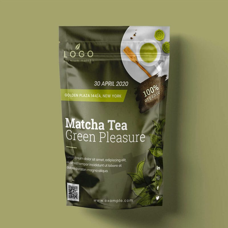 Free Tea Packaging Mockup PSD Template » CSS Author