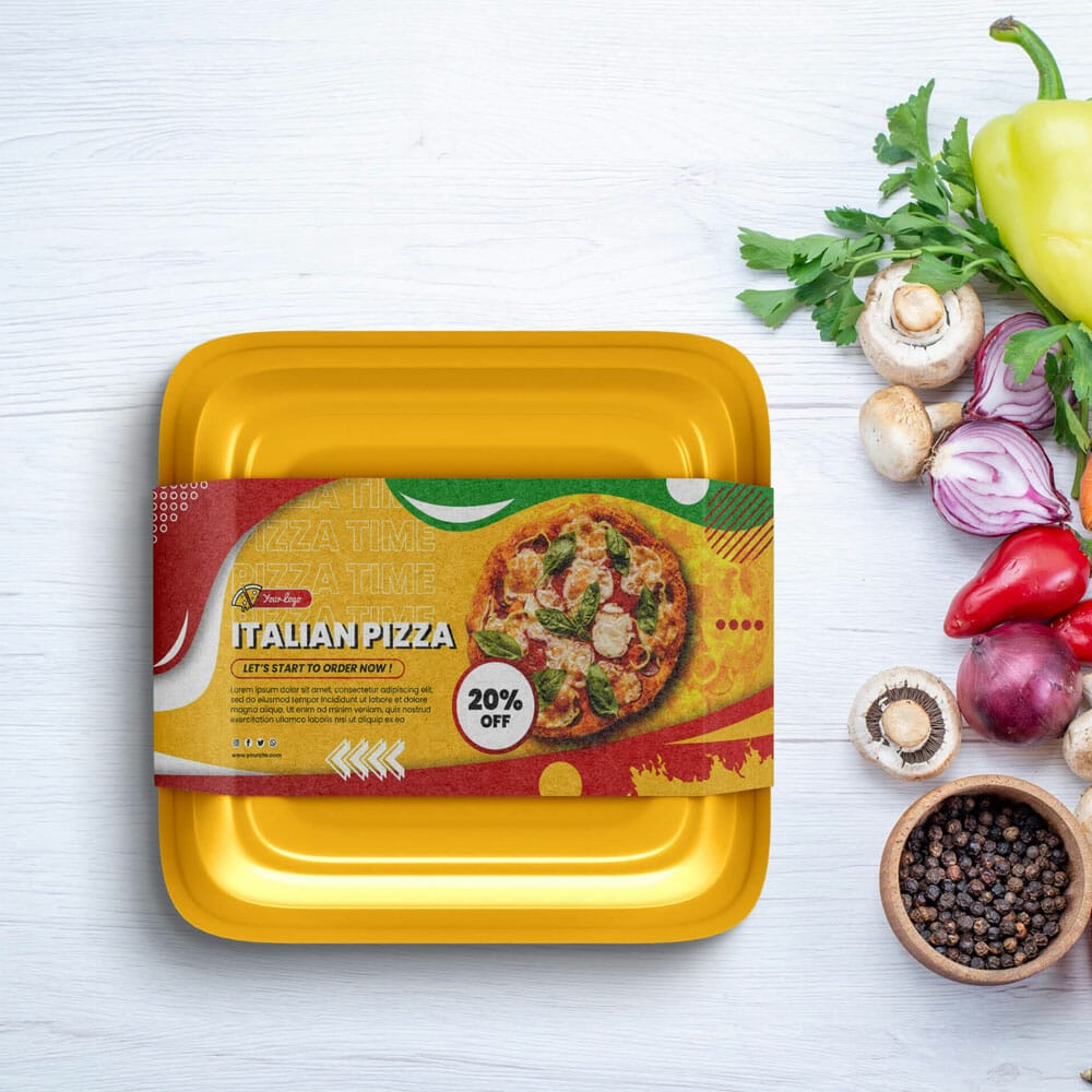 Free To Go Box Mockup PSD Template