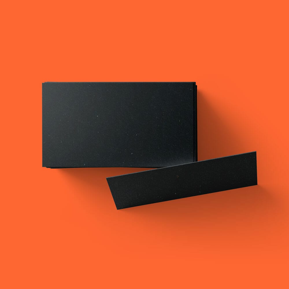 Free Top View Business Cards Mockup PSD