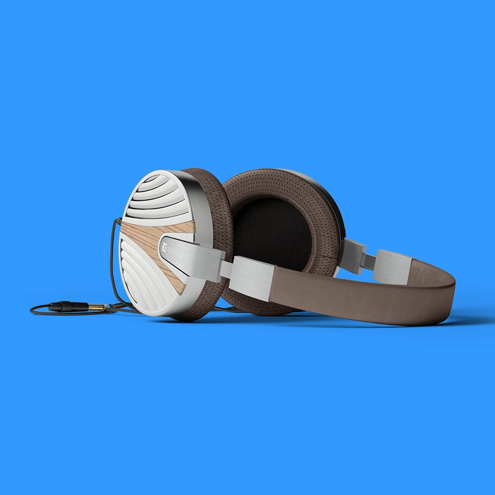 Free Ultresone Headphone Mockup Front View