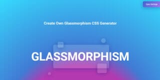 Top CSS Glass Effect Generators For Web Designers » CSS Author