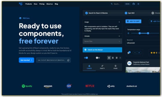 25+ Best Material Design Frameworks » CSS Author
