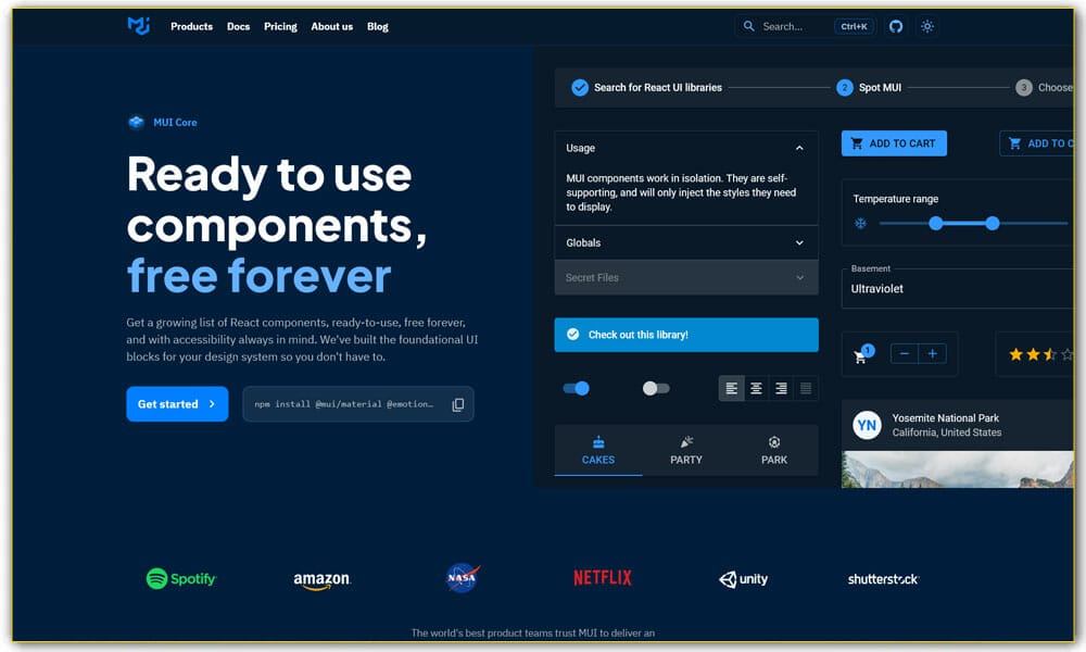 25+ Best Material Design Frameworks – CSS Author