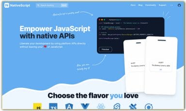50+ Mobile Application Frameworks (HTML, CSS & Js)