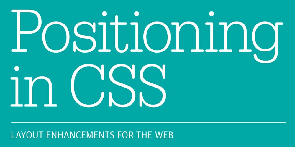 CSS PDF Books For Web Designers 21 Positioning in CSS