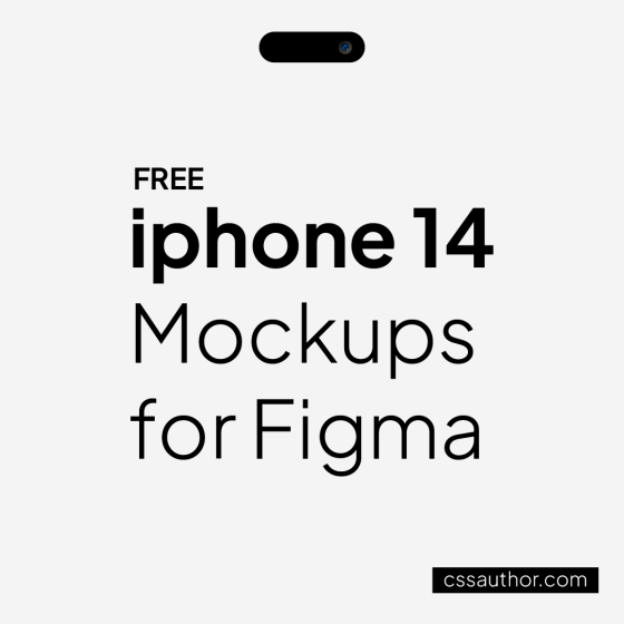15+ iPhone 14 Figma Mockup Templates (Free)