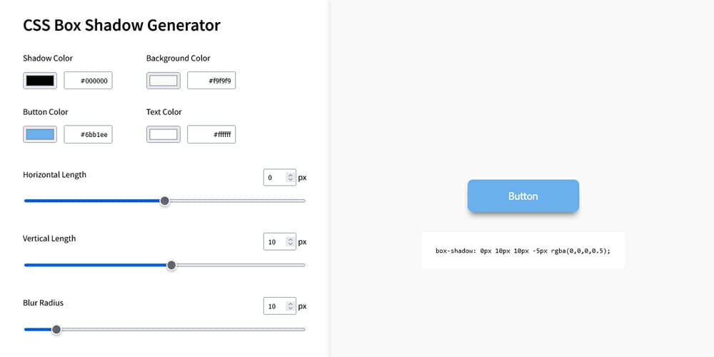 Amazing CSS Shadow Generator Tools Online