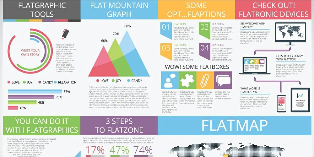 25 Best Free Infographic Elements ยป CSS Author