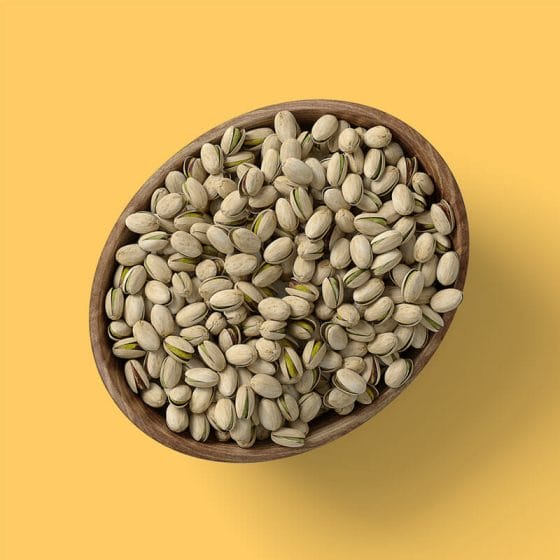 Free Bowl With Pistachios Mockup Top View PSD