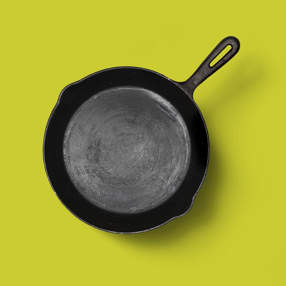 Free Pan Mockup Top View PSD