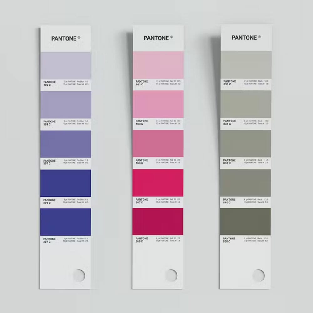 Free Pantone Book Mock-up