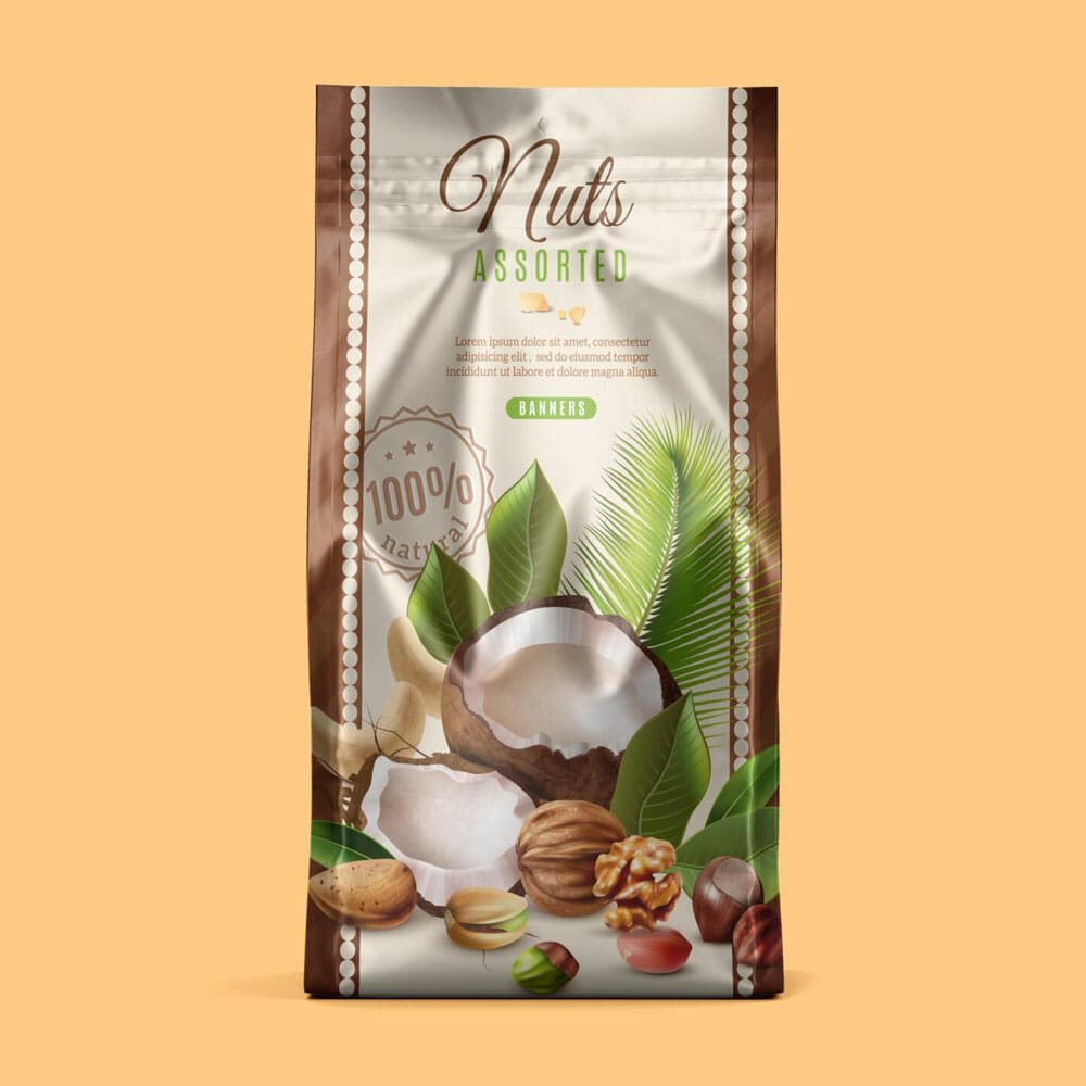 Free Polypropylene Bag Mockup PSD Template