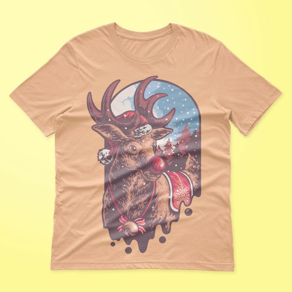 Free Short Sleeve Shirt Mockup PSD Template