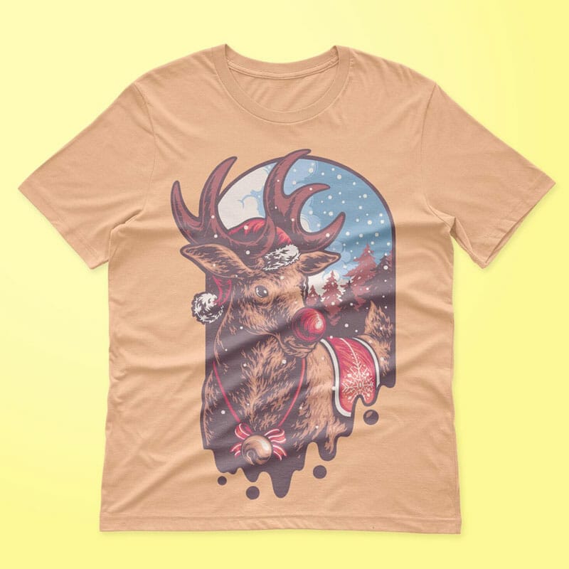 Free Short Sleeve Shirt Mockup PSD Template