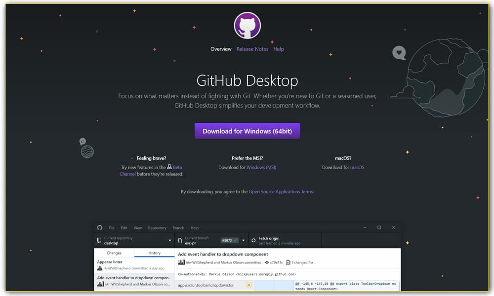 GitHub Desktop