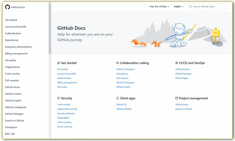 GitHub Documentation