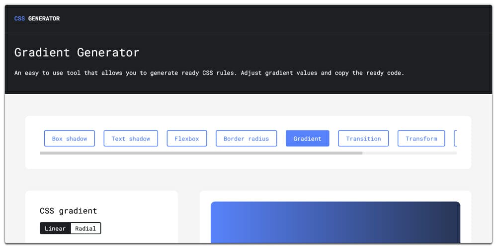 The Top Free CSS Gradient Generators » CSS Author