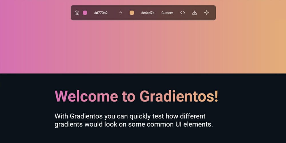 The Top Free CSS Gradient Generators 14 Gradientos