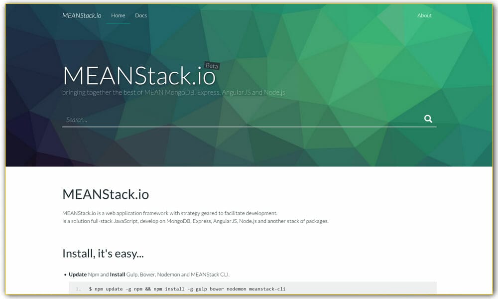 MEANStack