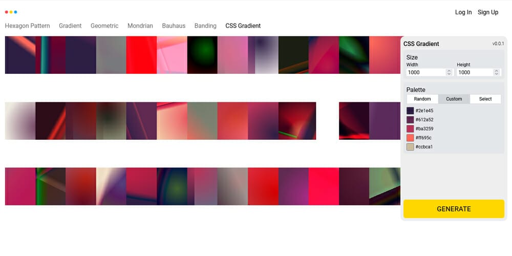 More Graphics CSS Gradients