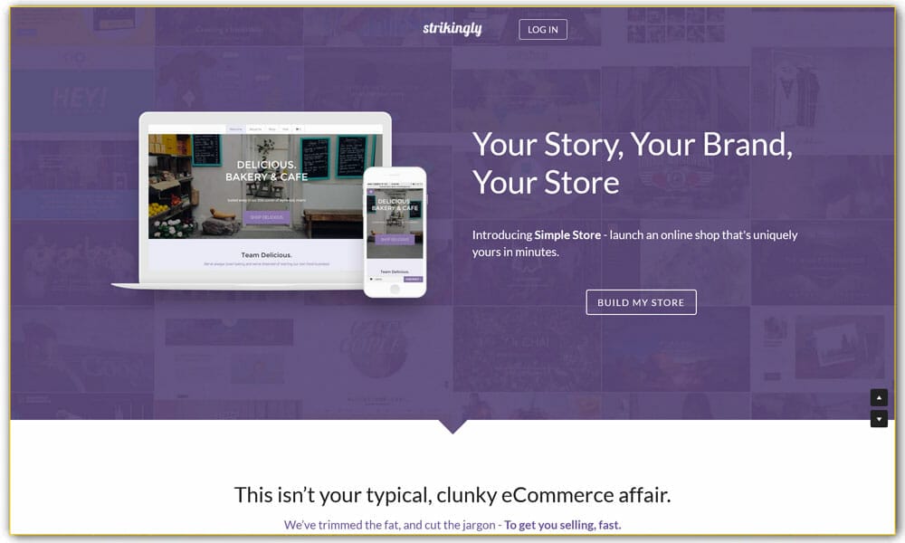 Strikingly: Simple Store