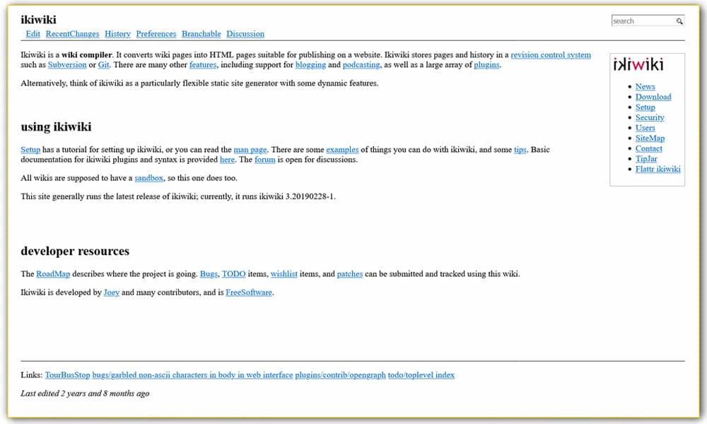 ikiwiki