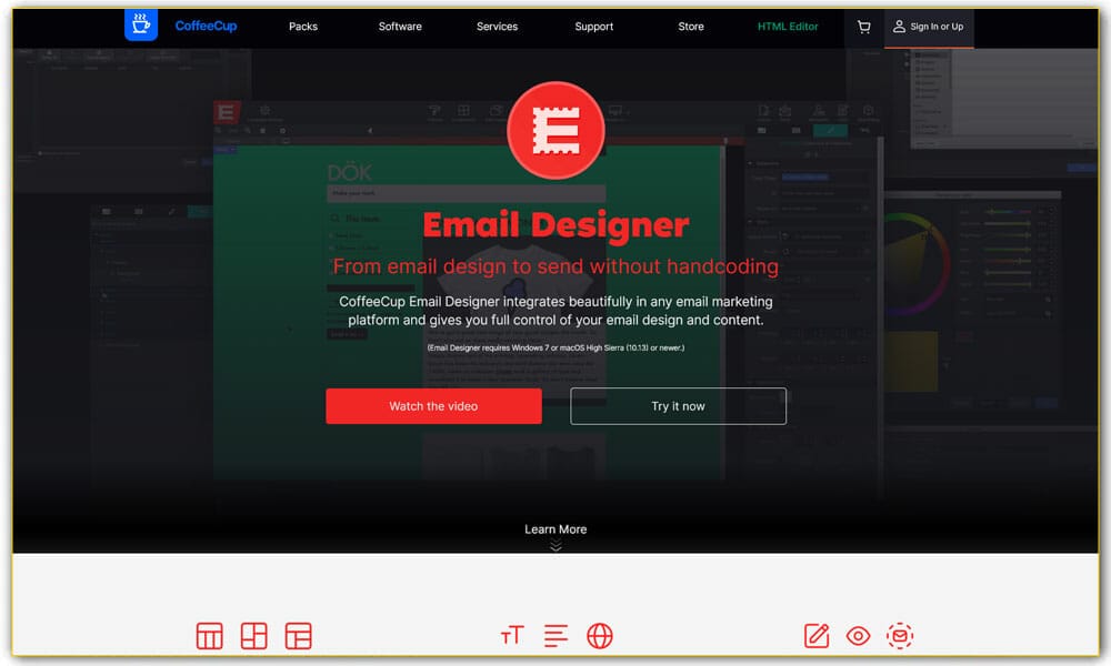 Coffeecup Email Designer