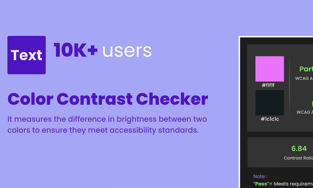 Color Contrast Checker