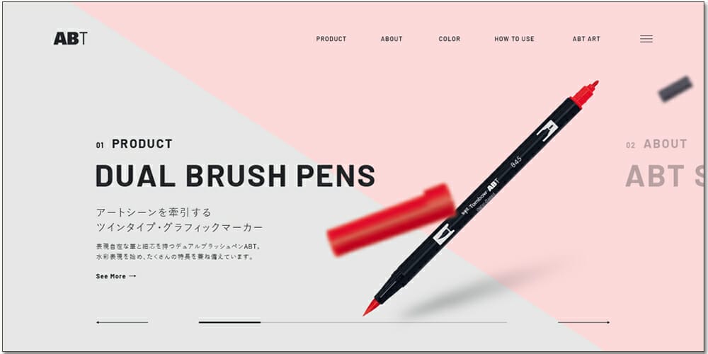 Dual Brush Pen ABT