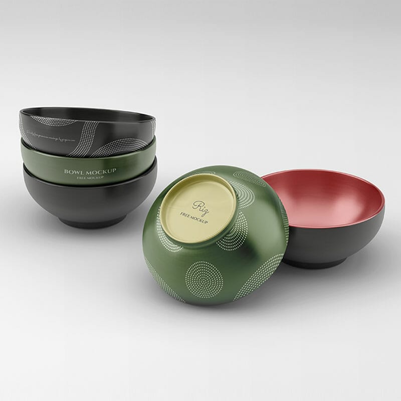 Free Bowl Mockup PSD