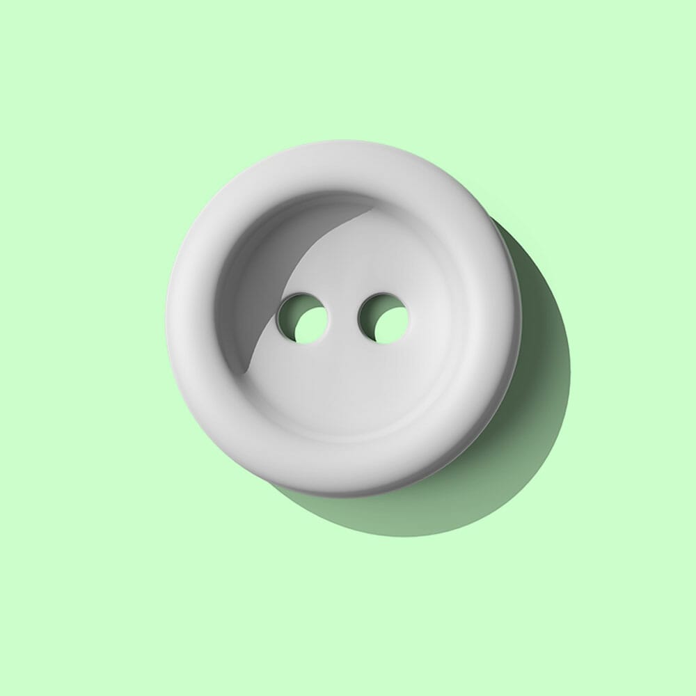 Free Button Mockup PSD Front View