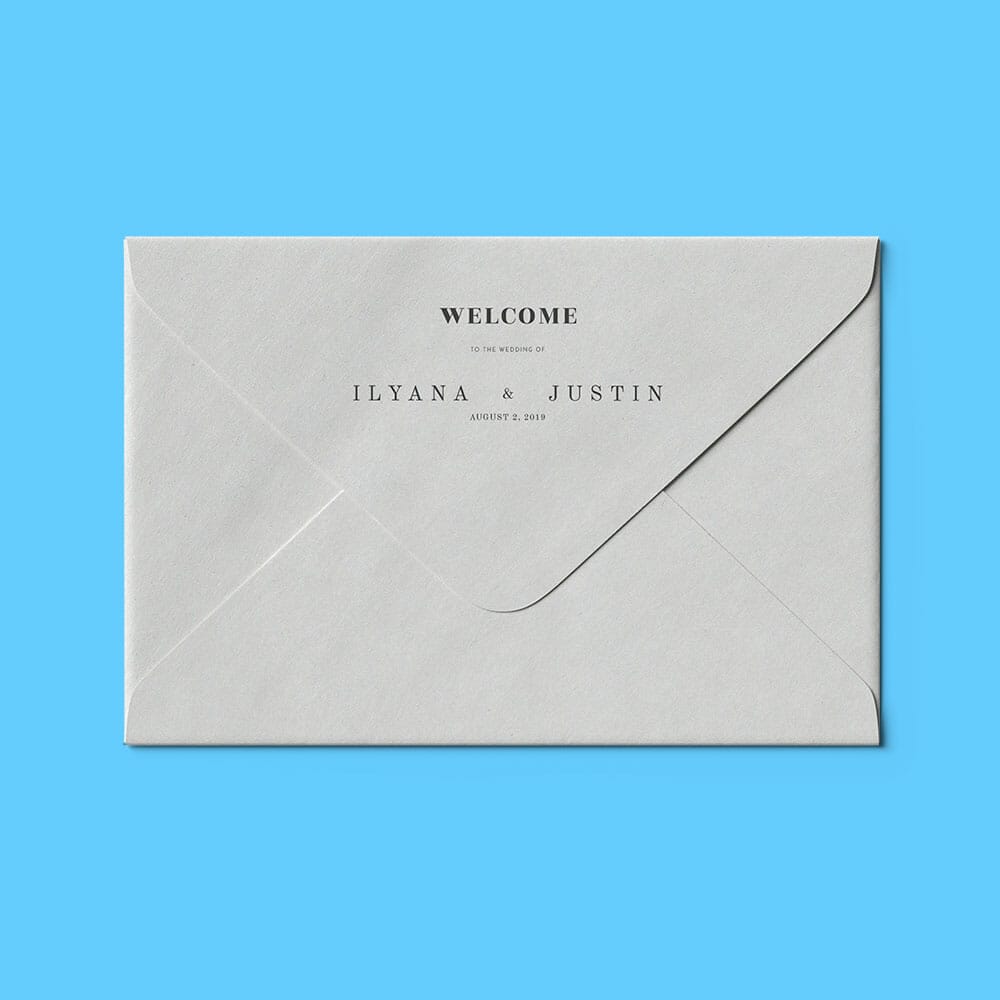 Free Closed Envelope Mockup PSD
