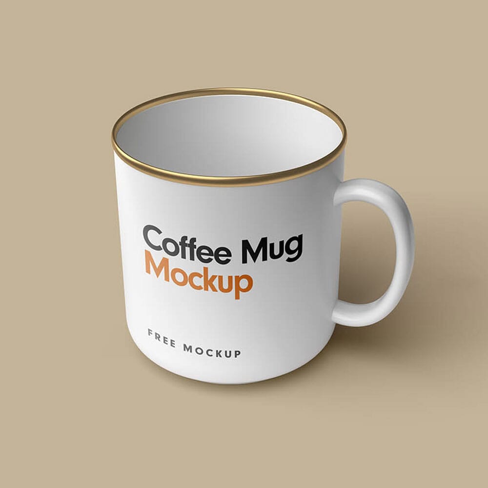 Free Coffee Mug Mockup PSD