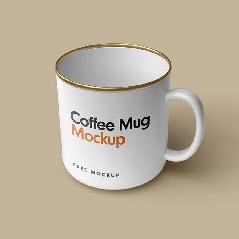 Free Coffee Mug Mockup PSD