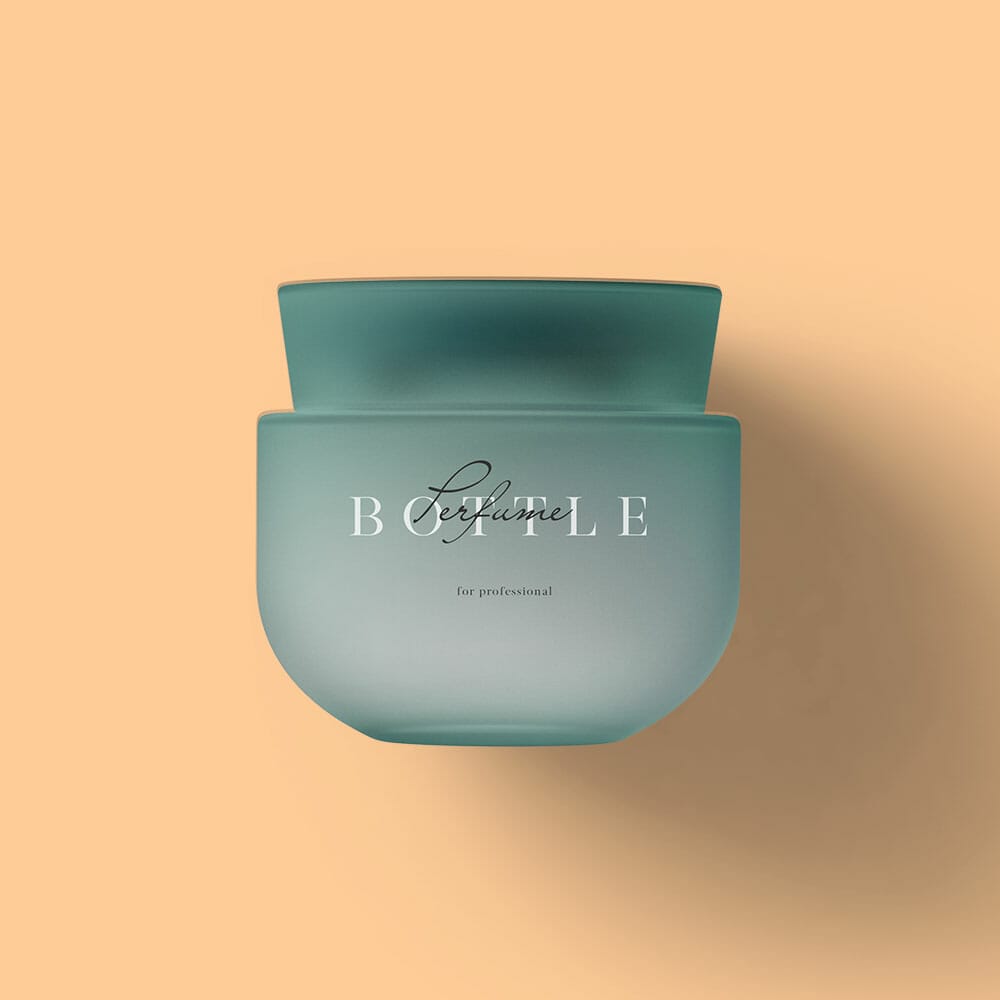 Free Cosmetics Bottle Mockup PSD