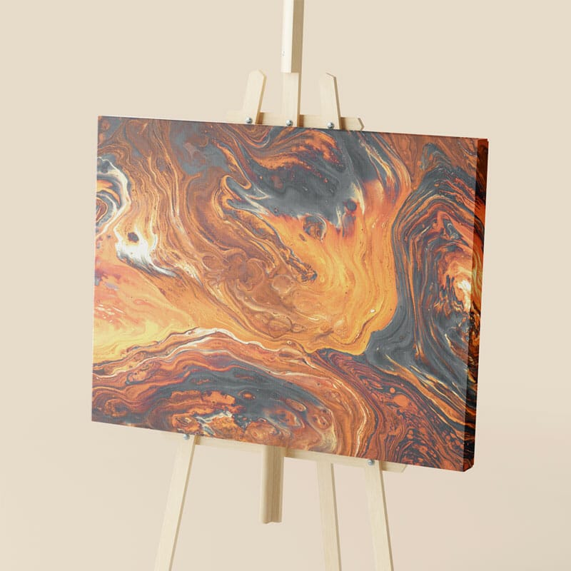 Free Easel And Canvas Mockups PSD