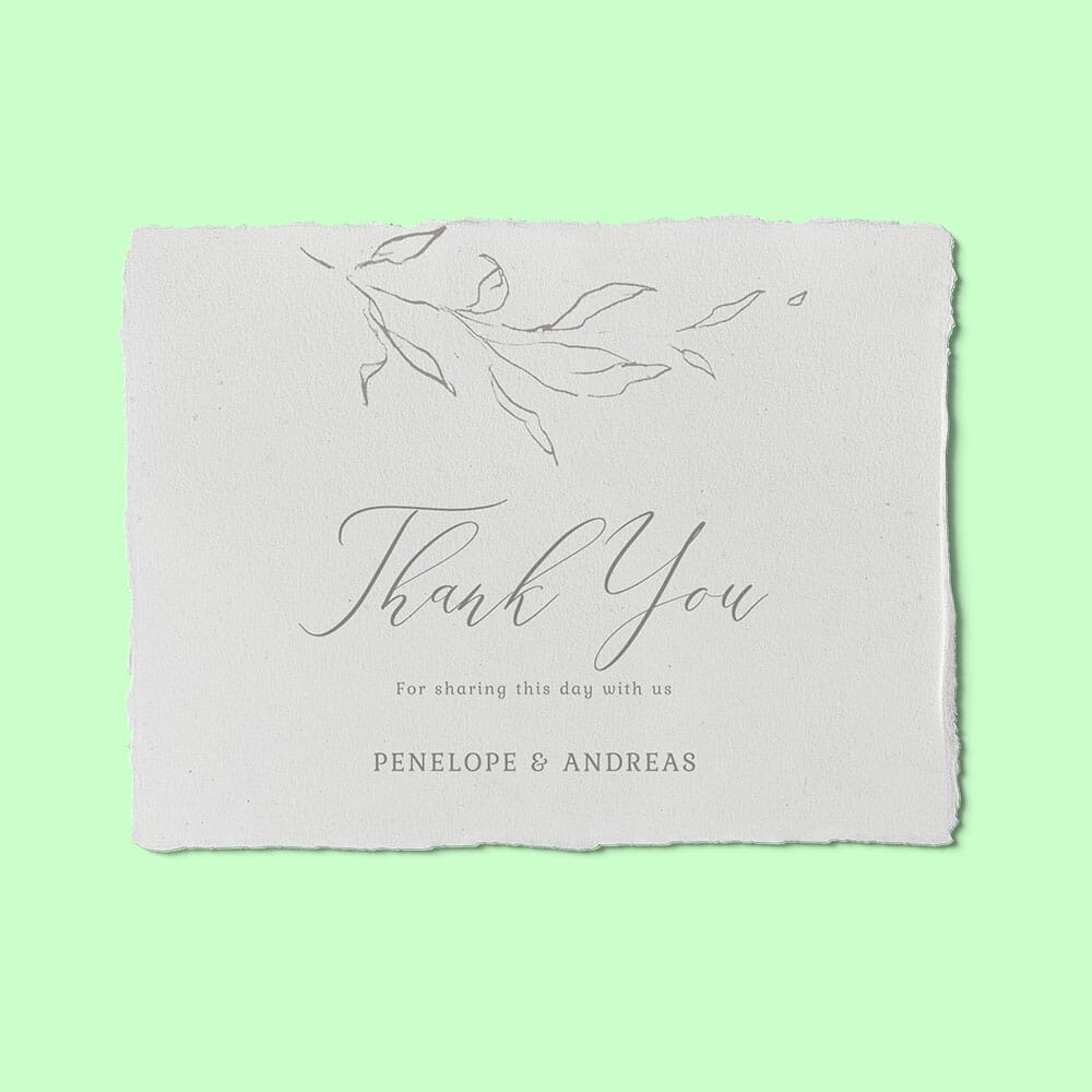 Free Hand Made Paper Mockup PSD