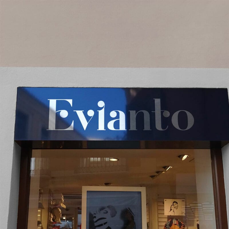 Free In Store Signage Mockup PSD Template PSD