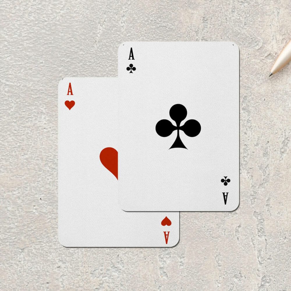 Free Poker Card Mockup PSD Template