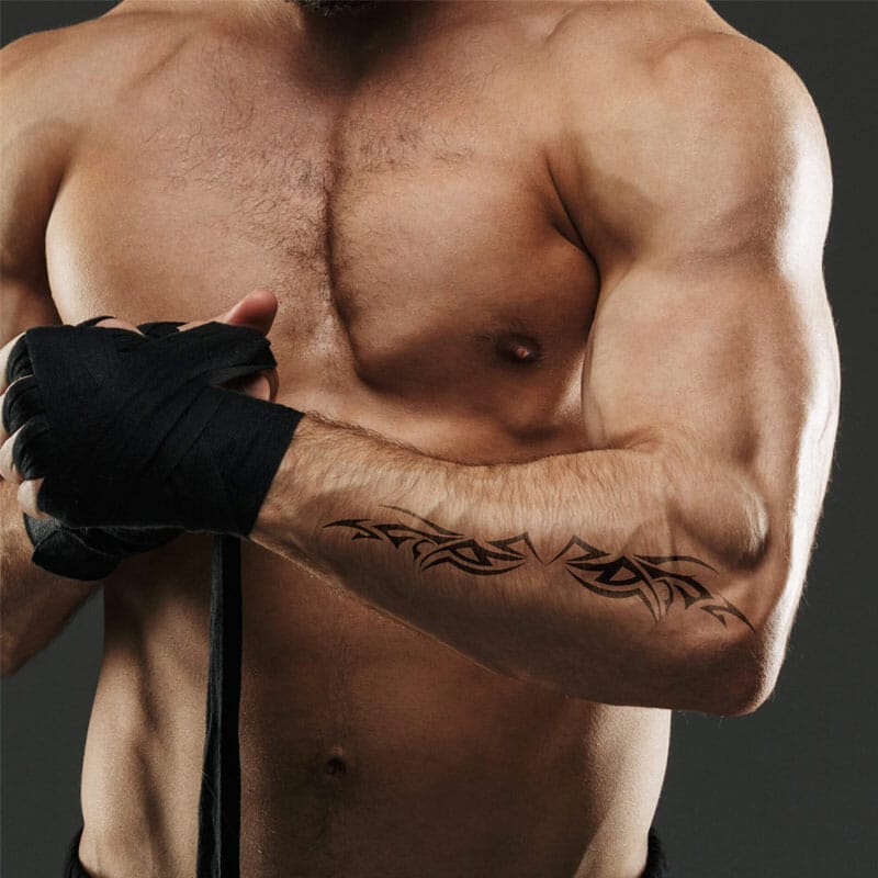 Free Temporary Tattoo Mockup PSD Template