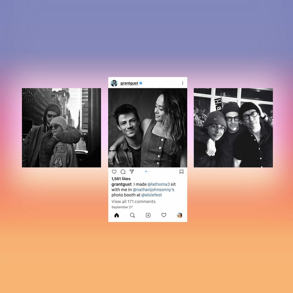 Instagram Social Media Post Interface 2022 Mockup PSD