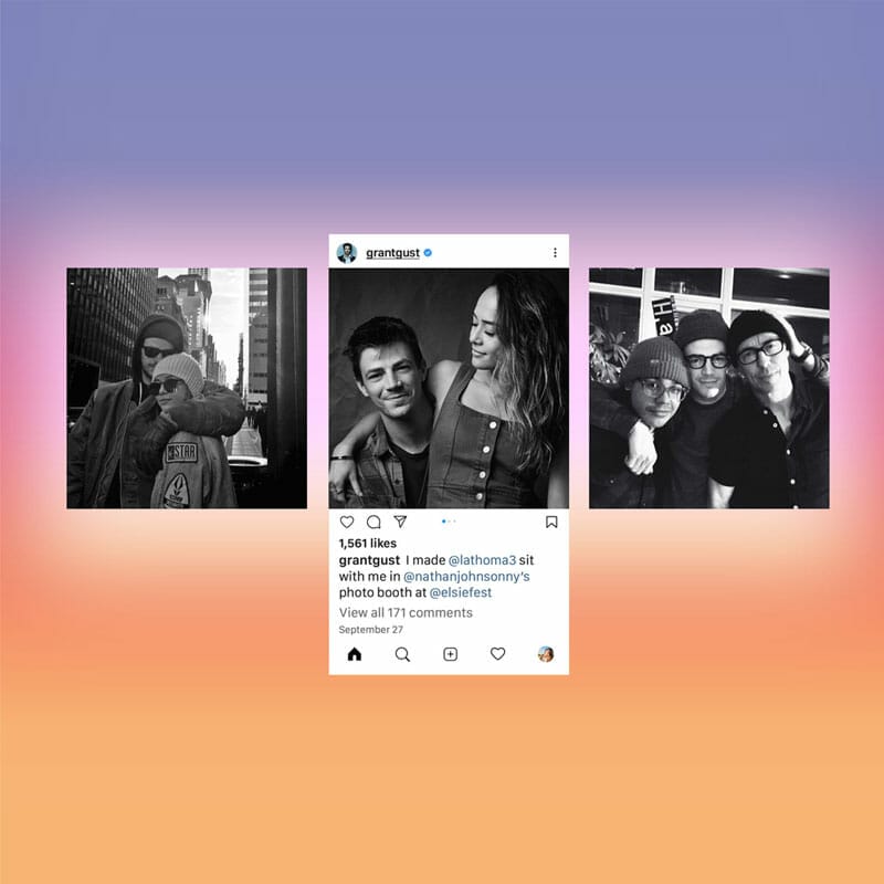 Instagram Social Media Post Interface 2022 Mockup PSD