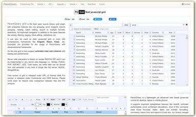 50+ Best JQuery Grid Plugins » CSS Author