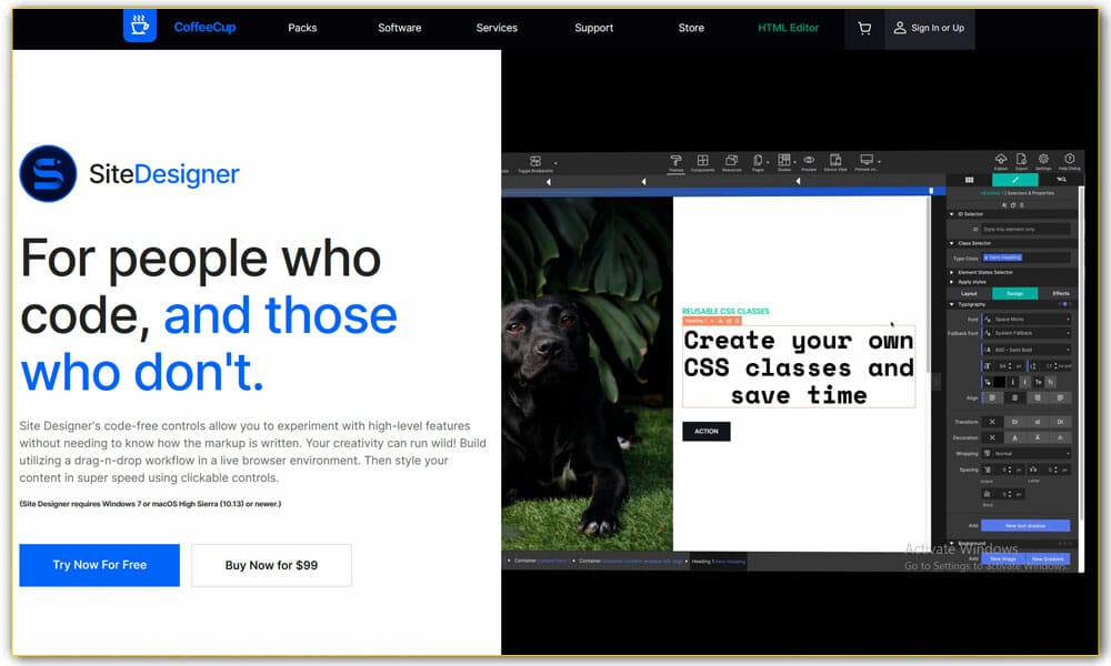 Responsive Site Designer