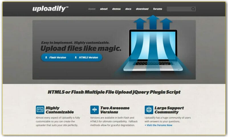 25+ Best JavaScript File Upload Library & Plugins » CSS Author