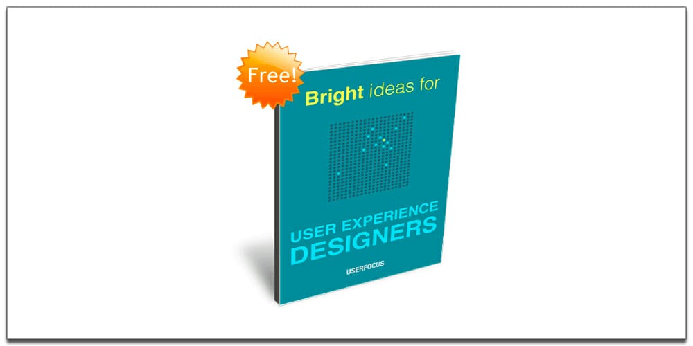 Bright Ideas for User Experience Designers