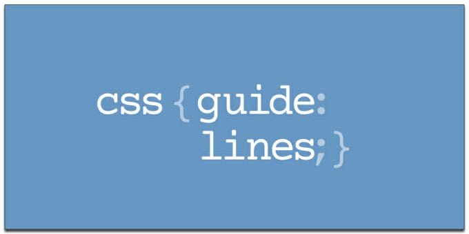 Essential HTML & CSS books (free e- books) 10 CSS Guidelines