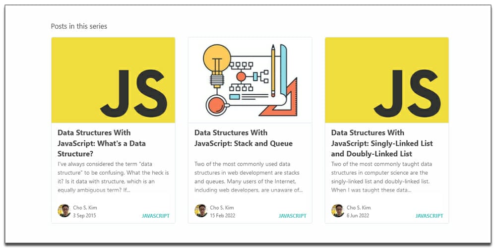 Data Structures in JavaScript
