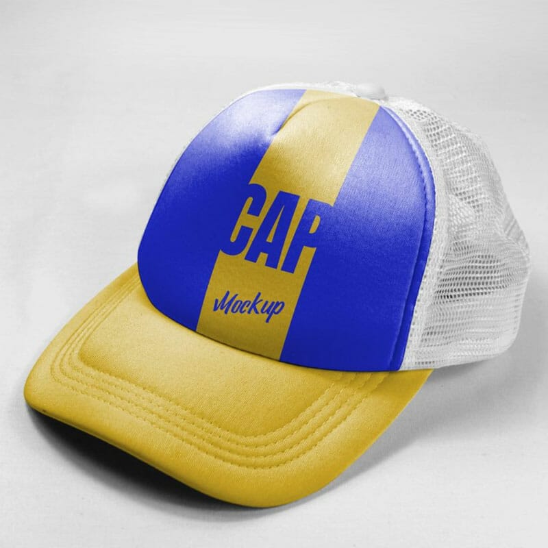 Free 3D Cap Mockup PSD